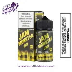 Lemon Jam E Liquid Jam Monster 100ml Vape Device