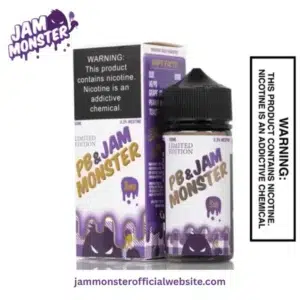 Grape PB Jam Monster E Liquid by Jam Monster