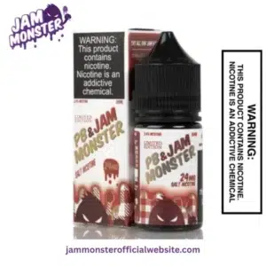 Strawberry PB Jam Monster Salt Nic E Liquid